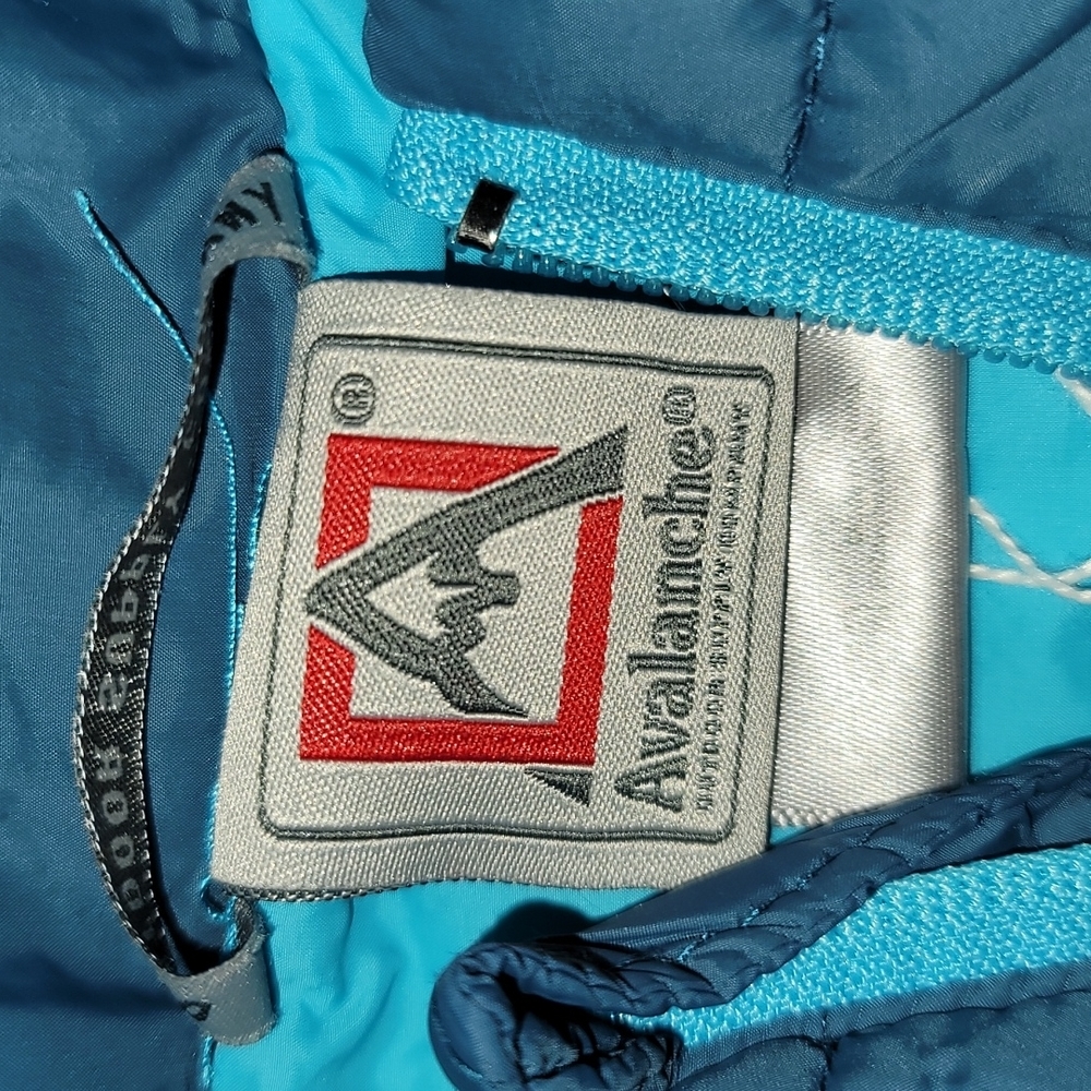 Avalanche Jacket Outerwear Blue, Polyester Filled… - image 2